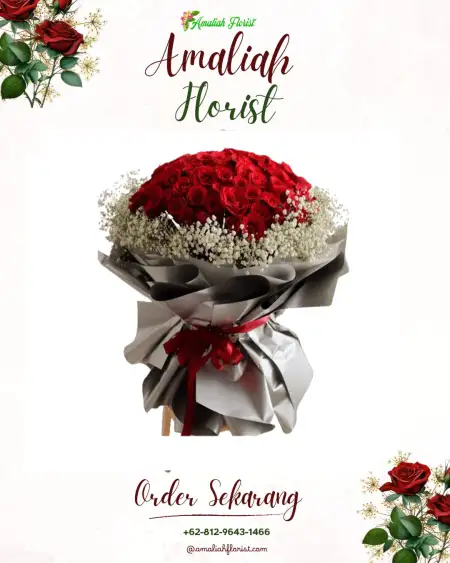 Buket Bunga Monjok Timur